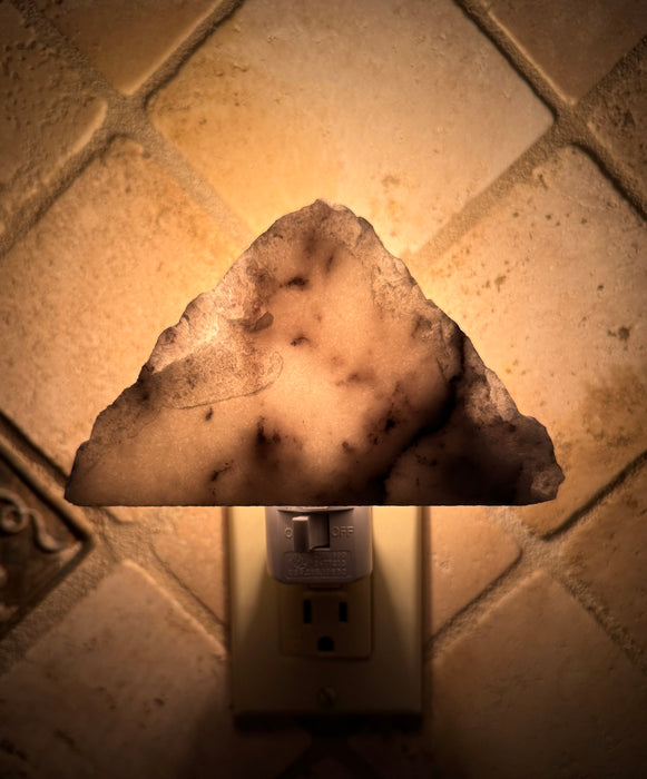 Mountain night light-marble.