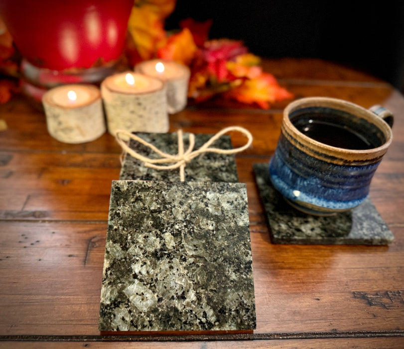 Natural Granite Coasters-set of 4