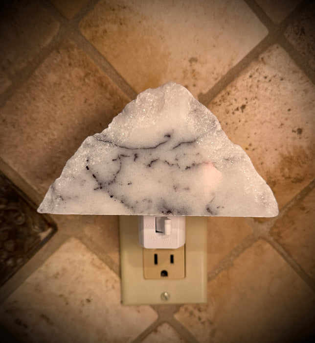 Mountain night light-marble.