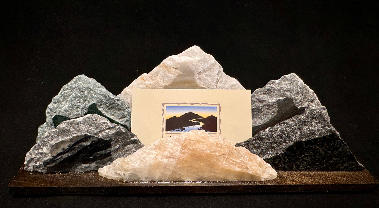 Mountain Business Card Holder
