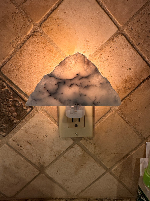 Mountain night light-marble.