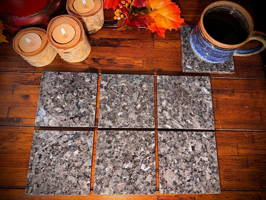 Natural Granite Coasters-set of 4