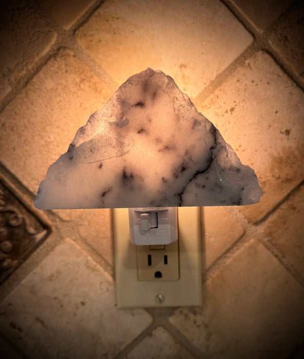 Mountain night light-marble.