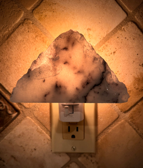 Mountain night light-marble.