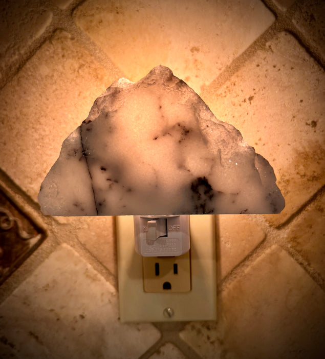 Mountain night light-marble.