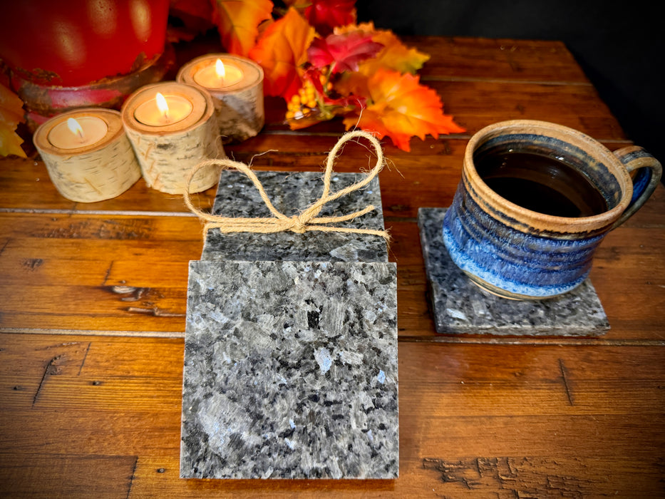 Natural Granite Coasters-set of 4