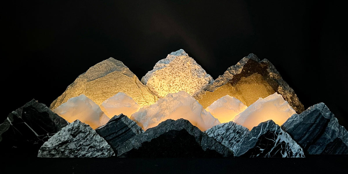 ILLUMINATED MOUNTAINSCAPES — Stonecreekdecor