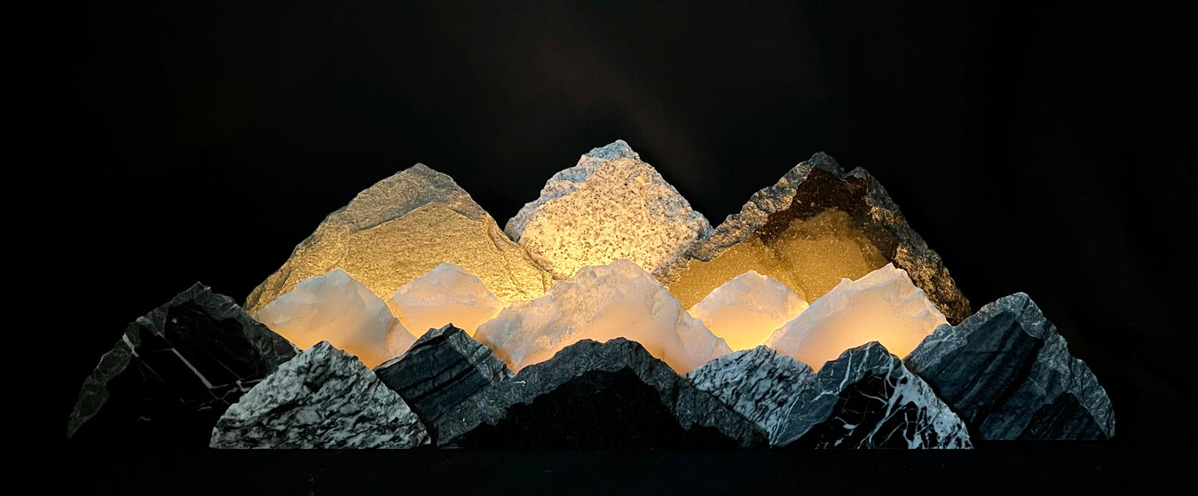 ILLUMINATED MOUNTAINSCAPES