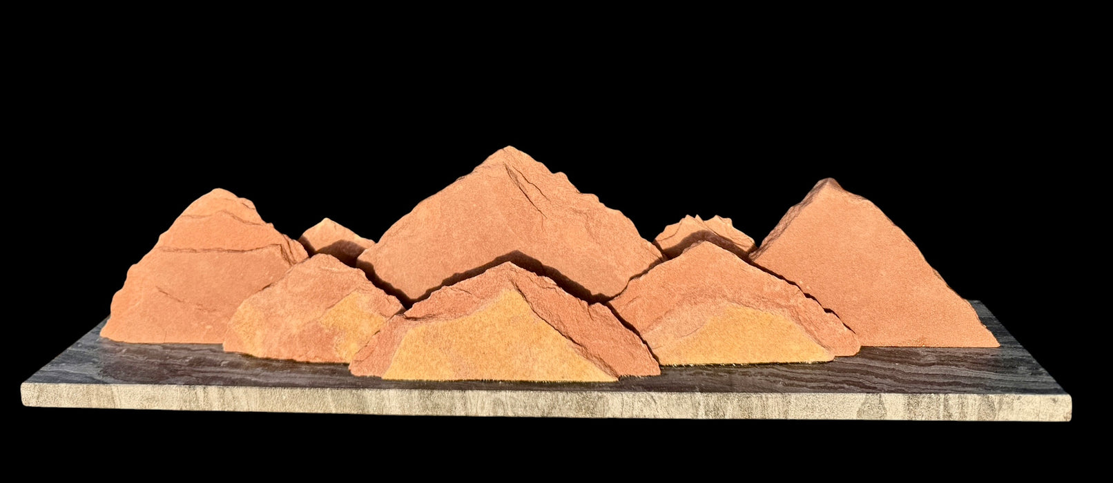 Colorado native sandstone mountain sculpture. (Copy)