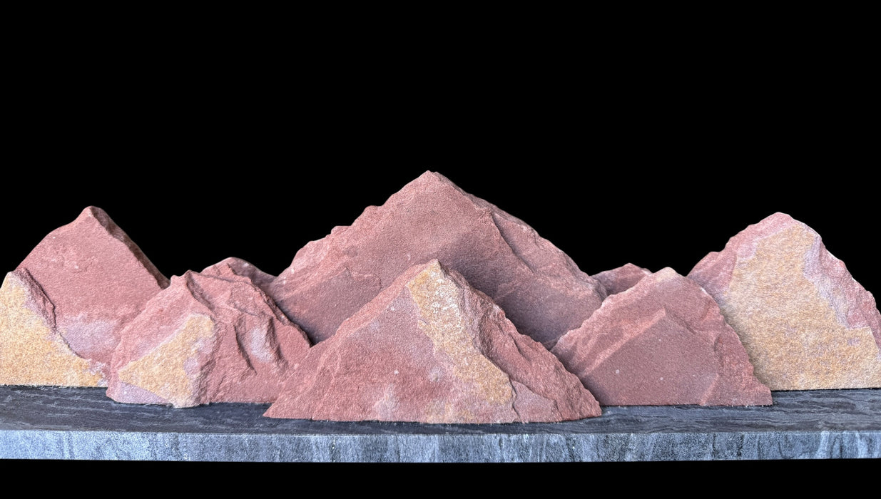 Colorado native sandstone mountain sculpture. (Copy)