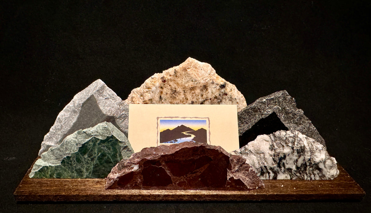 Mountain Business Card Holder