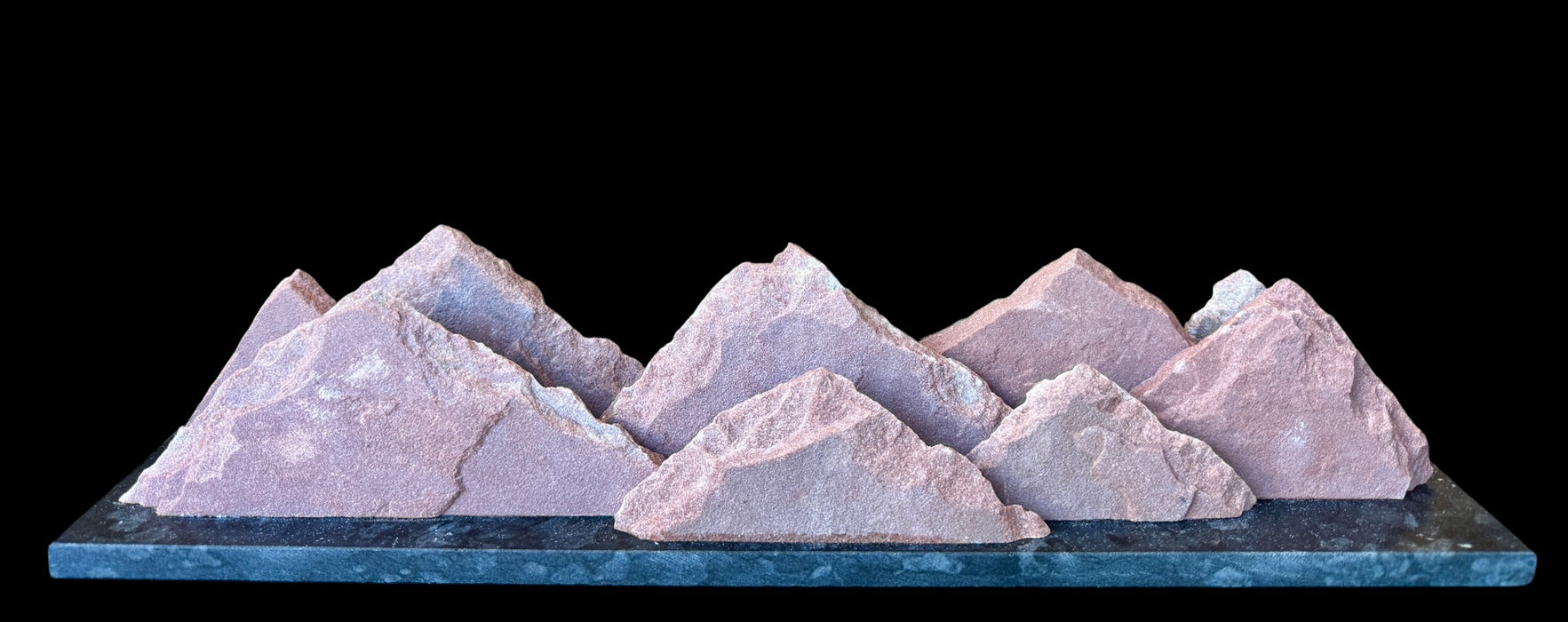 Colorado native sandstone sculpture.