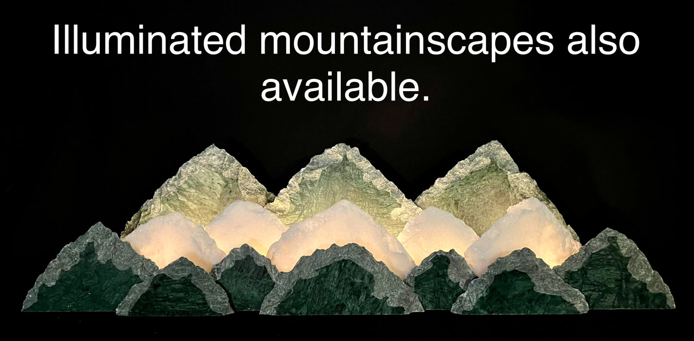 Colorful Colorado Mountain Sculpture.