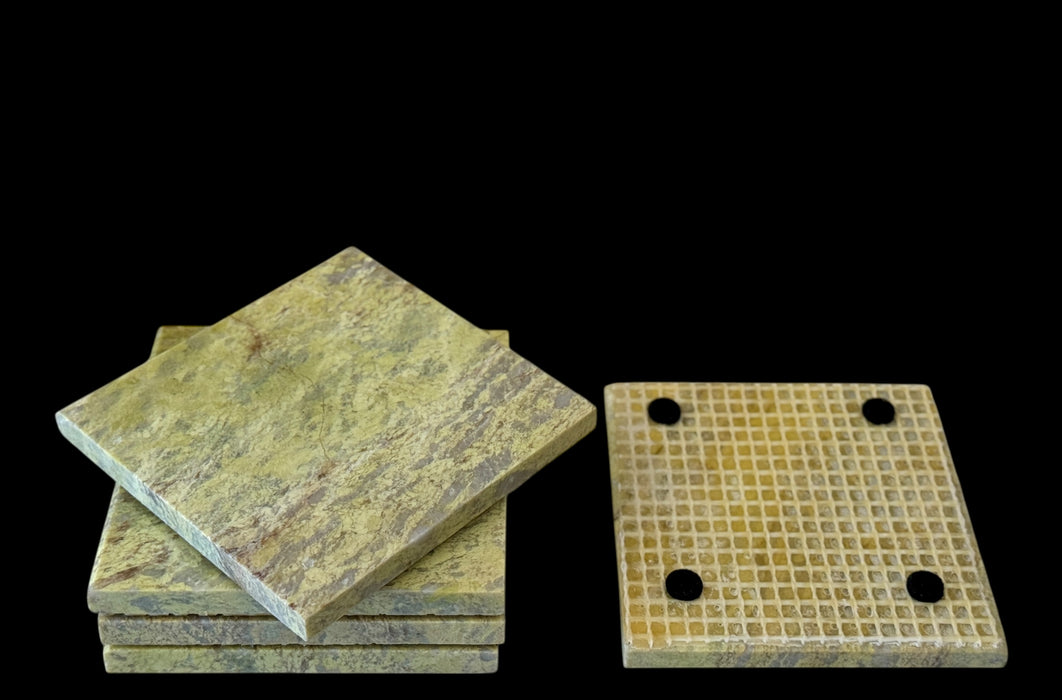 Irish Marble Drink Coasters-set of 4