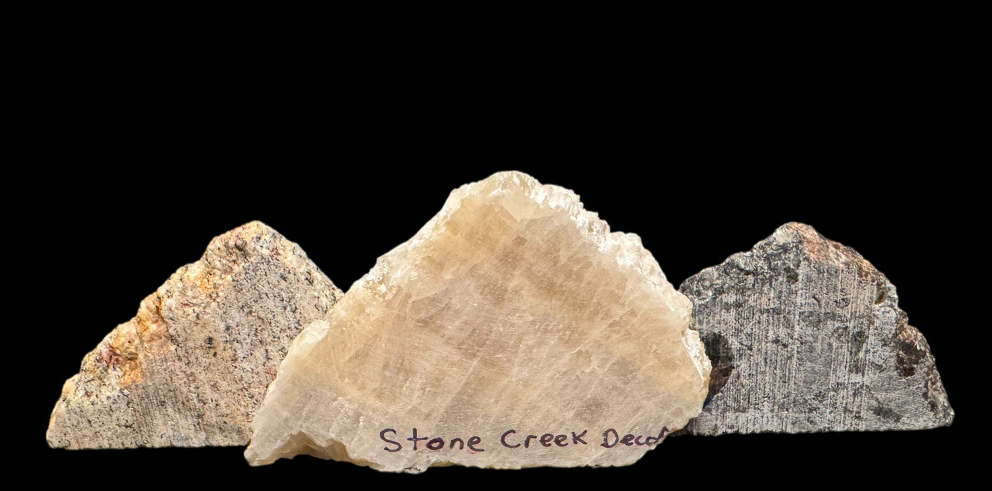 Illuminated miniature onyx mountainscape