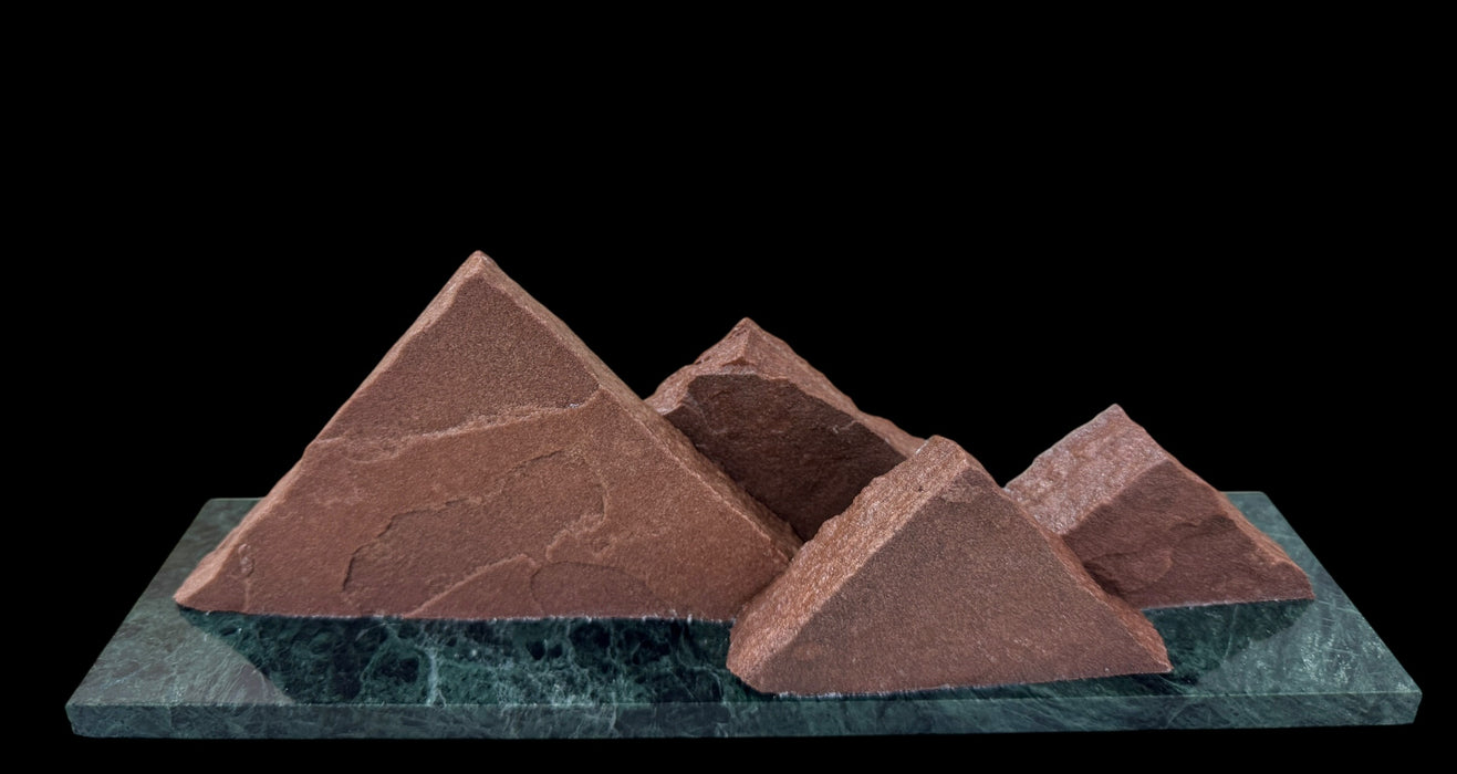 Colorado native sandstone sculpture.