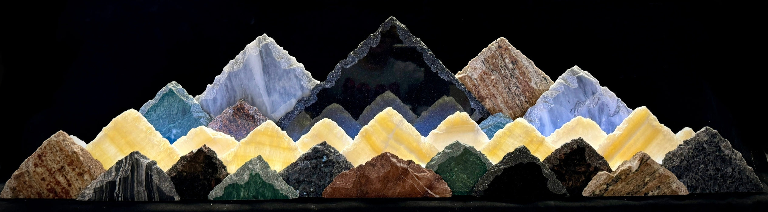 Examples of SOLD custom mountainscapes (part 3 of 3).