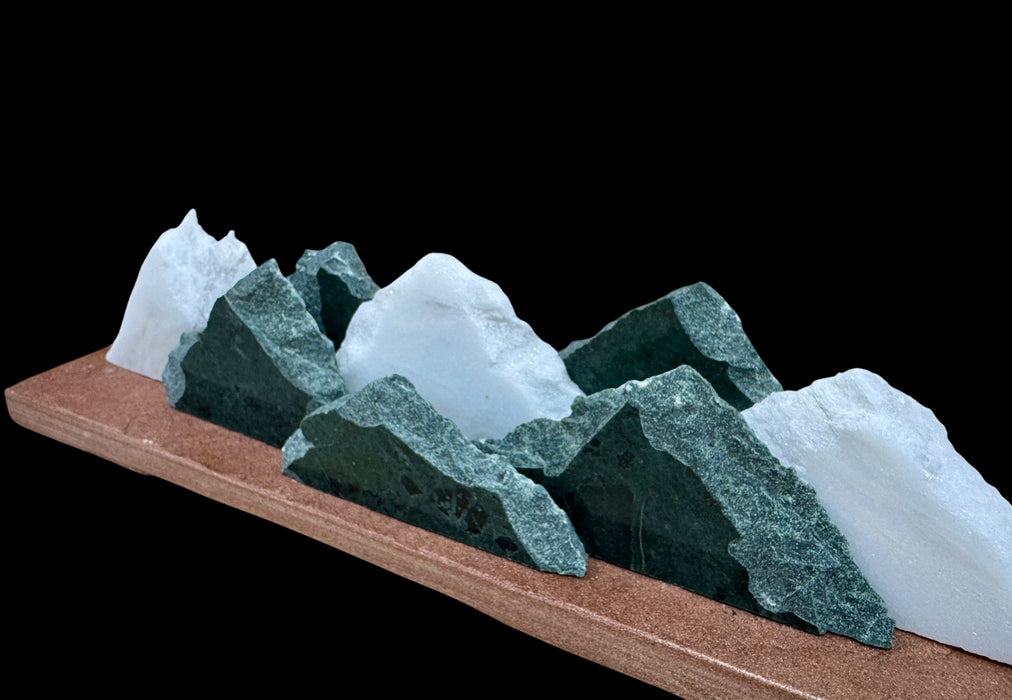 Colorful Colorado Mountain Sculpture.
