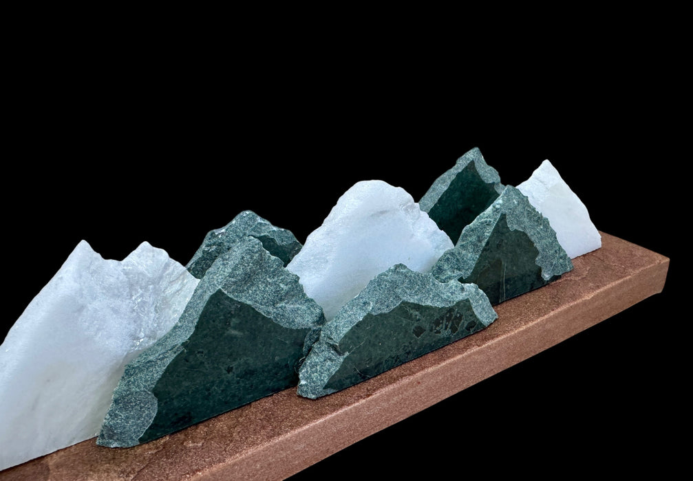 Colorful Colorado Mountain Sculpture.