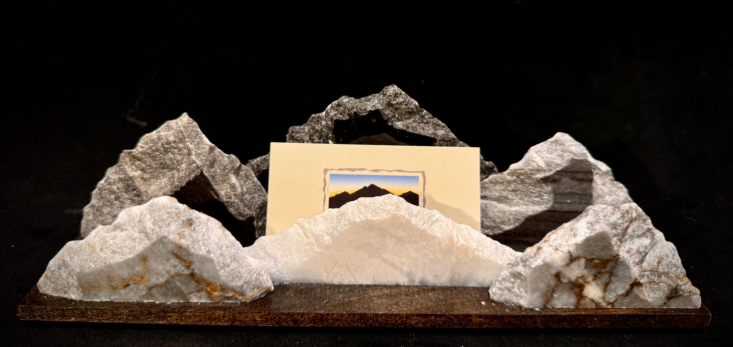 Mountain Business Card Holder