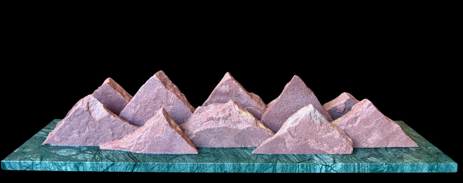 Colorado native sandstone sculpture.