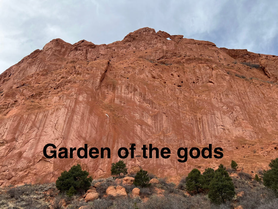 Colorado native sandstone mountain sculpture. (Copy)