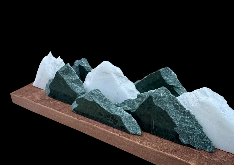 Colorful Colorado Mountain Sculpture.