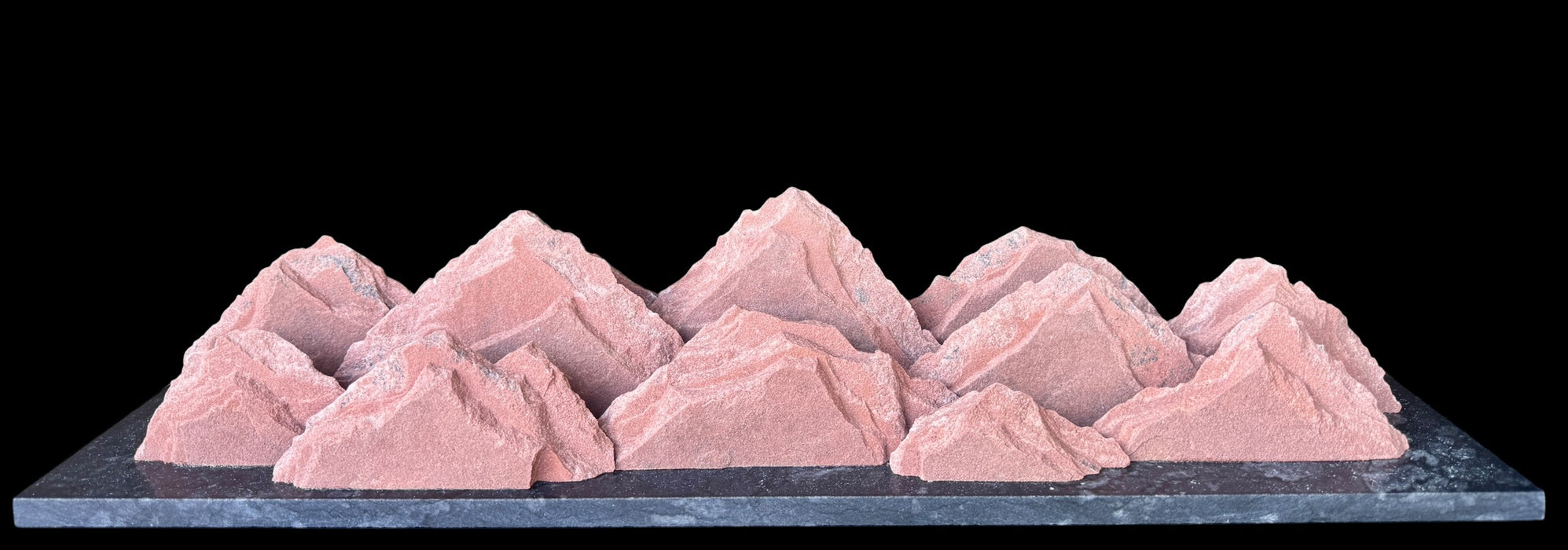 Colorado native sandstone sculpture.