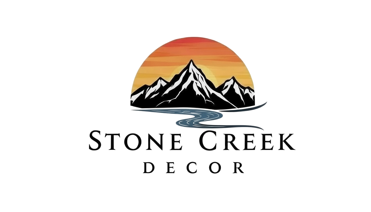 Illuminated onyx mountainscape