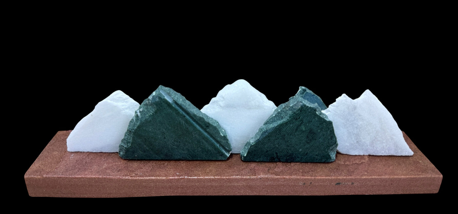 Colorful Colorado Mountain Sculpture.