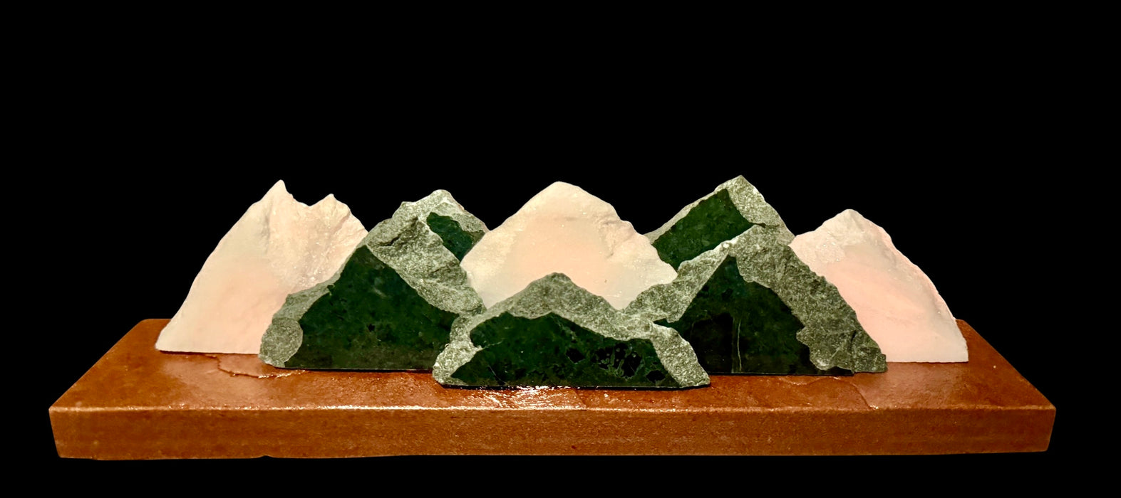 Colorful Colorado Mountain Sculpture.