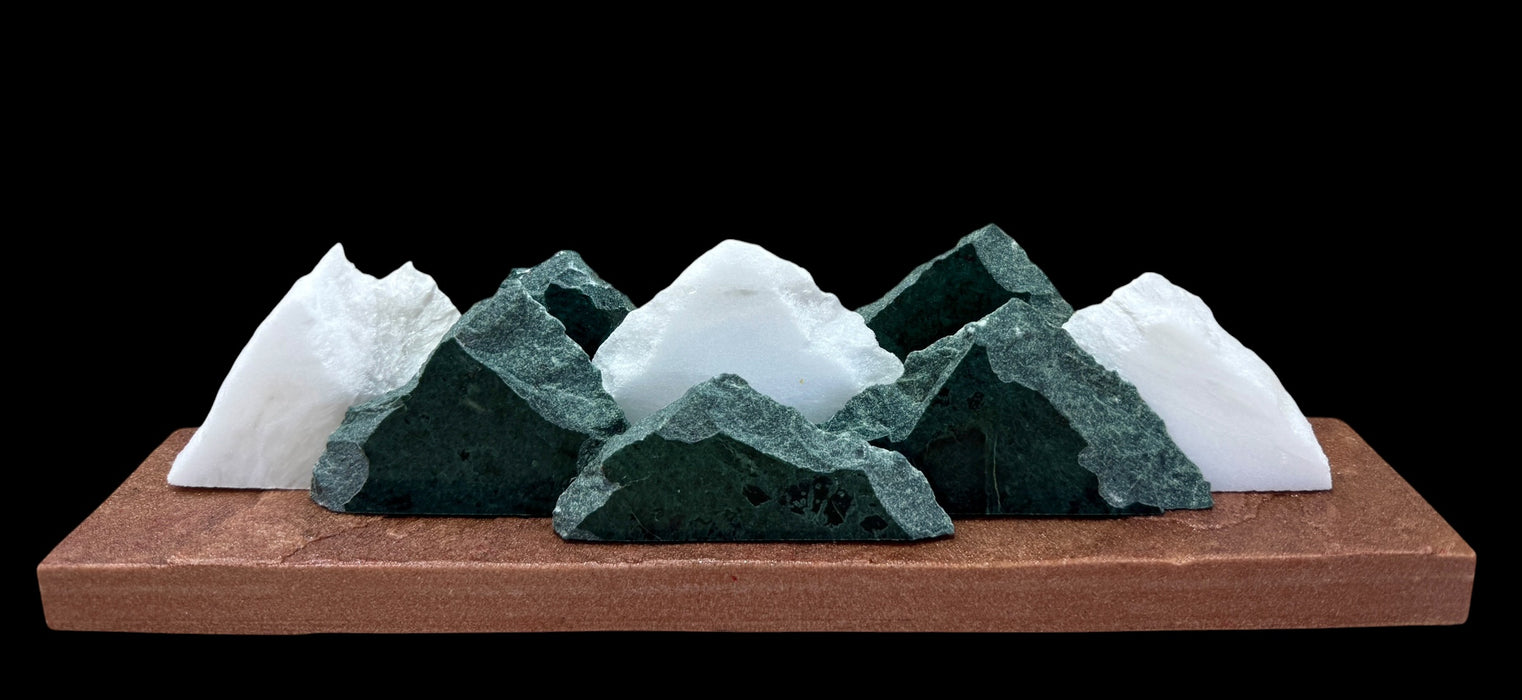 Colorful Colorado Mountain Sculpture.