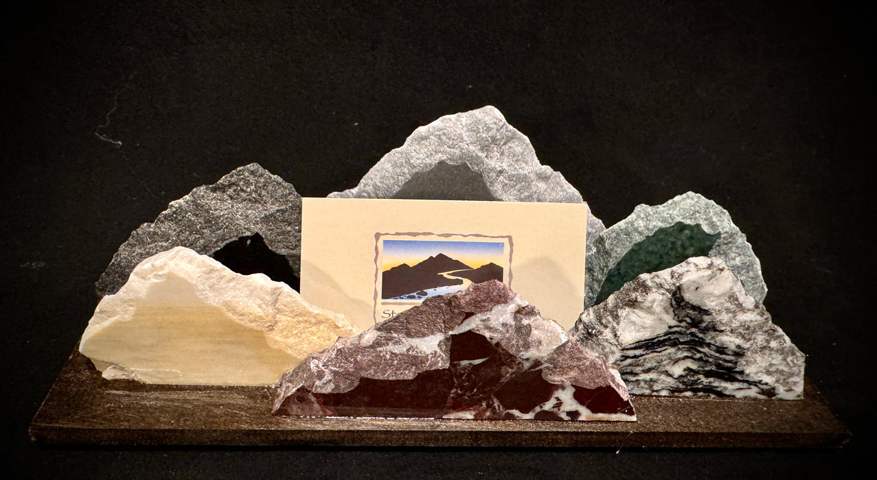 Mountain Business Card Holder