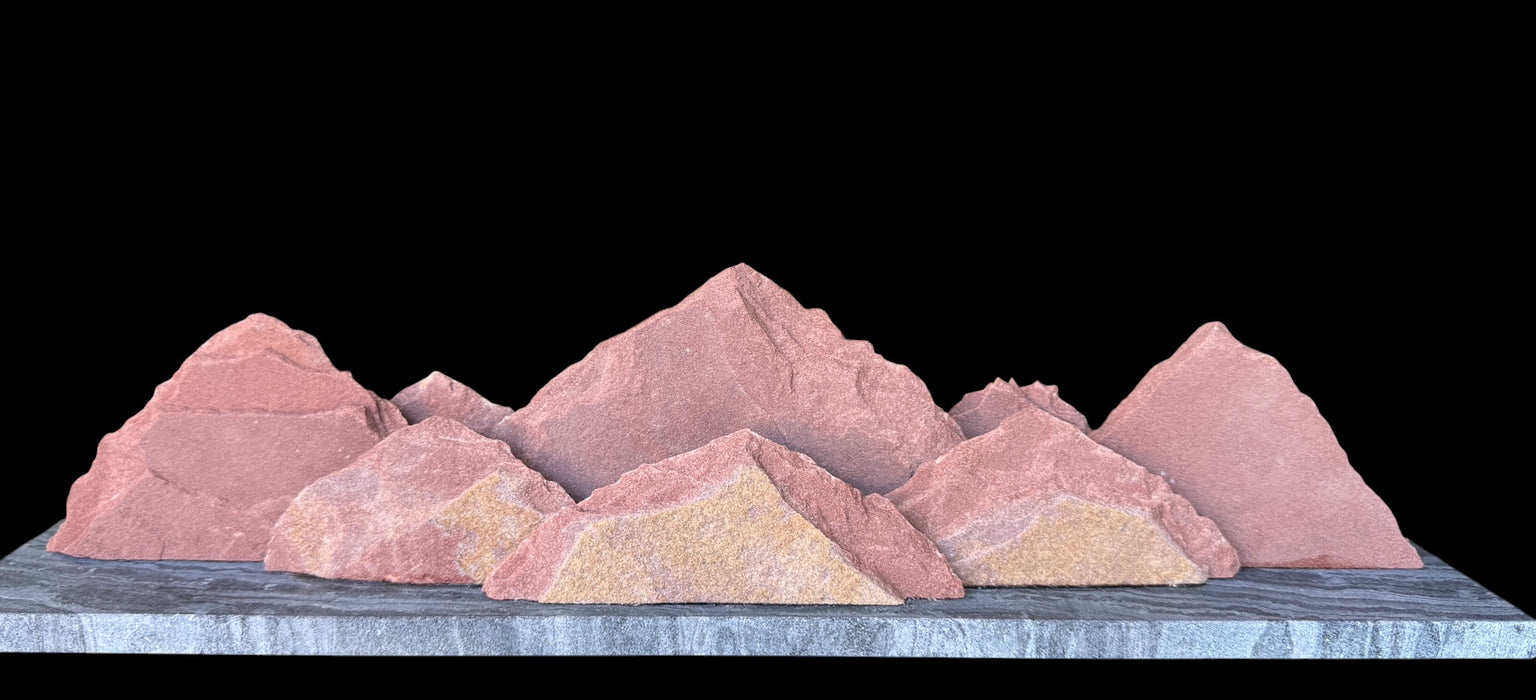 Colorado native sandstone mountain sculpture. (Copy)