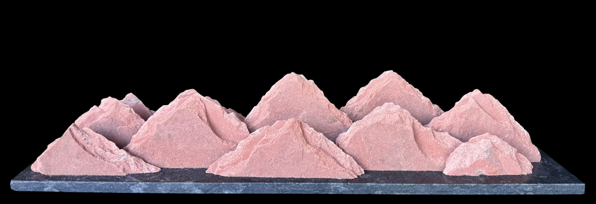 Colorado native sandstone sculpture.