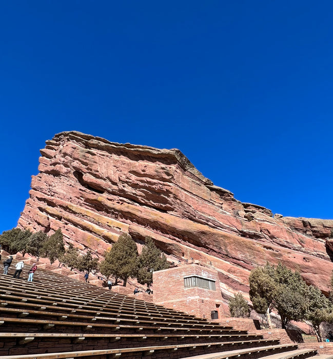 Colorado native sandstone sculpture.