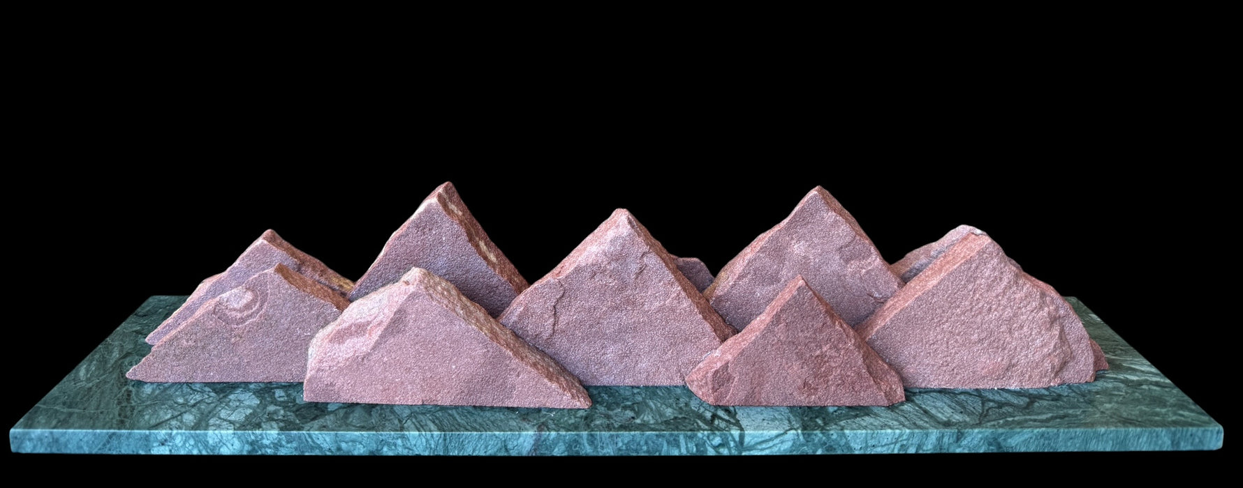 Colorado native sandstone sculpture.