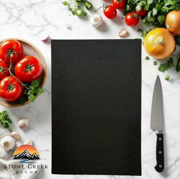 Black Granite Cutting Boards 12”x18”