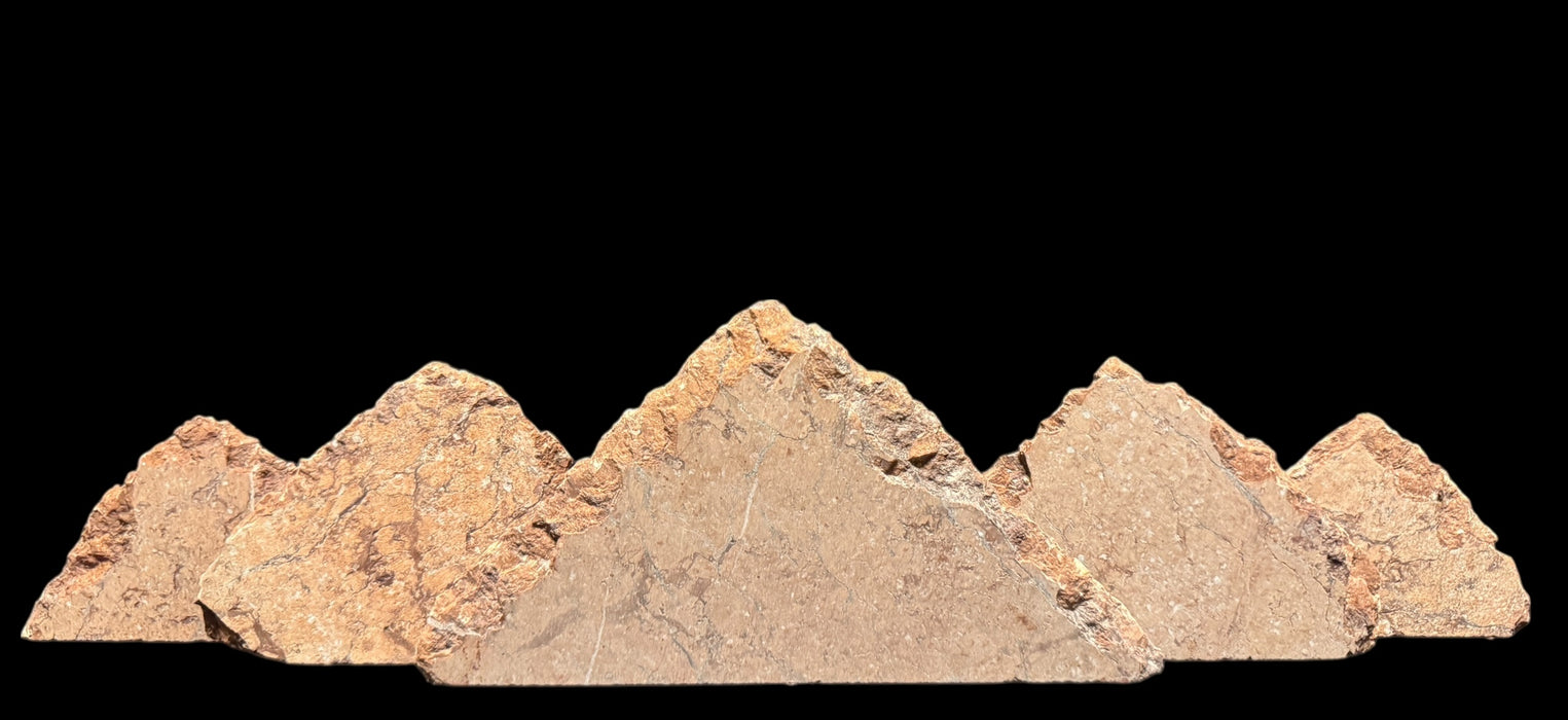 Marble mountain sculpture