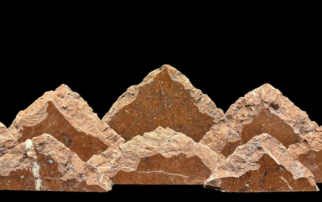 Marble mountain sculpture