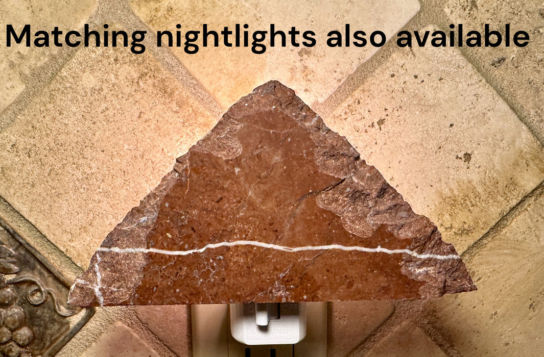 Marble mountainscape