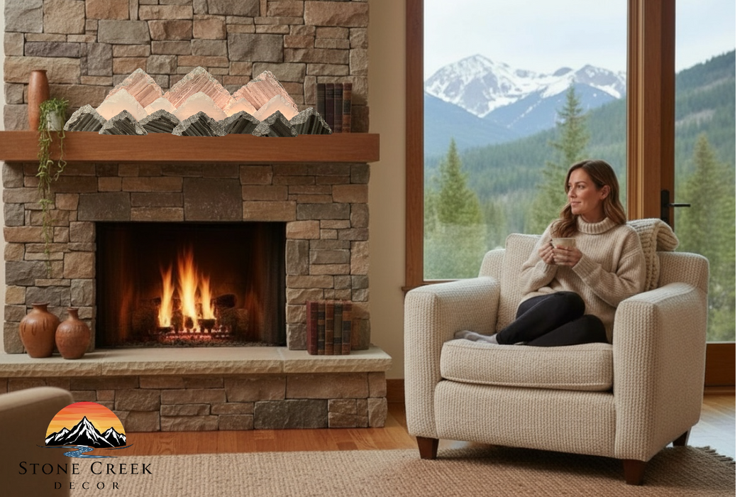 Illuminated marble mountainscape-XLarge.