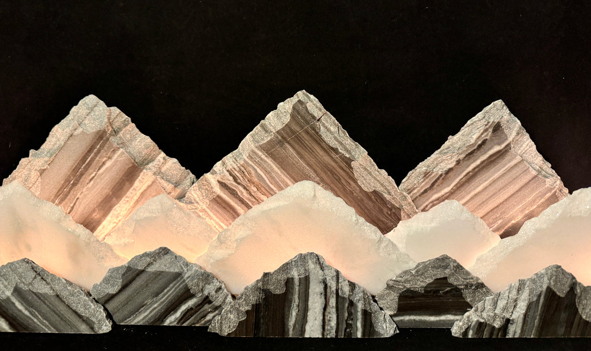 Illuminated marble mountainscape-XLarge.